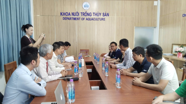 Trường Thủy sản và Khoa học Sự sống ký kết Thư bày tỏ ý định hợp tác với Đại học Trung Sơn (Trung Quốc)